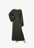 Robe Kimono Abaya Vert foncé