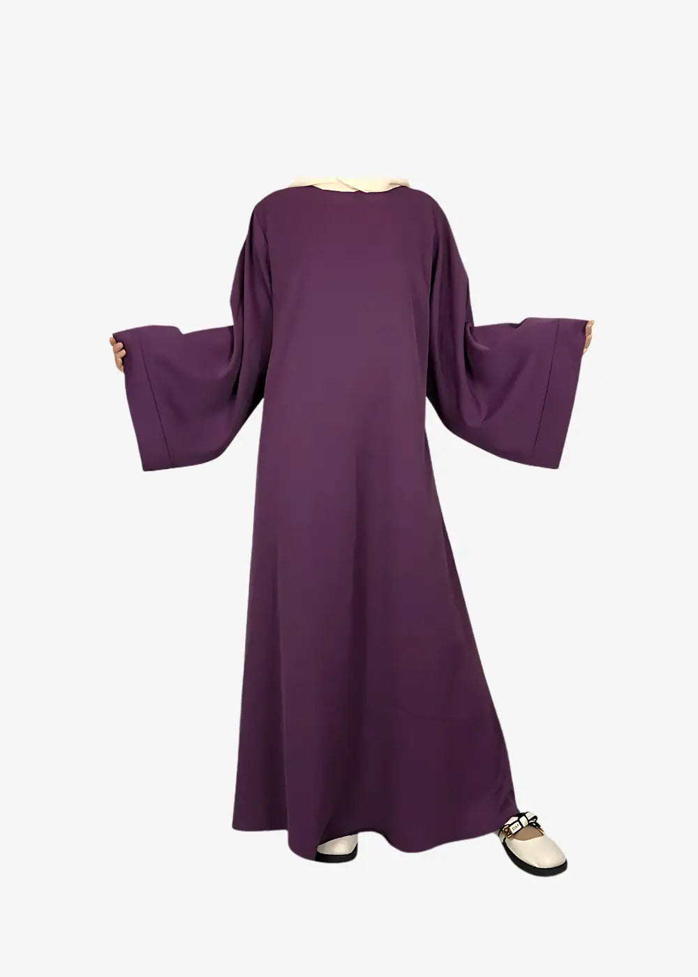 Robe Kimono Abaya Violet