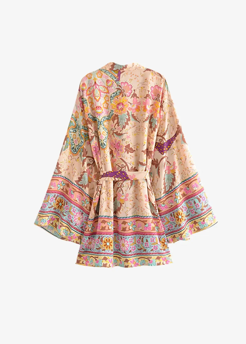 Robe Kimono Beige Boho