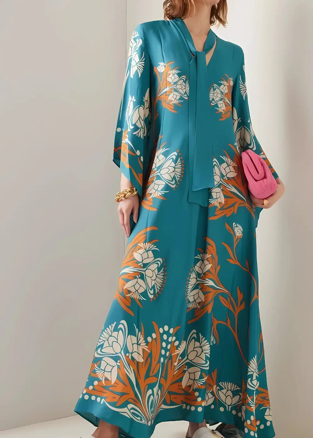 Robe Kimono Femme Imprimé