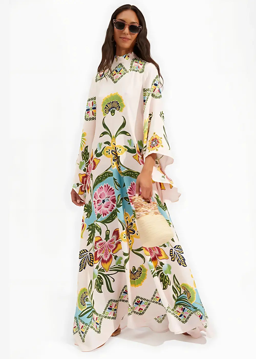 Robe Kimono Femme Jardin Botanique