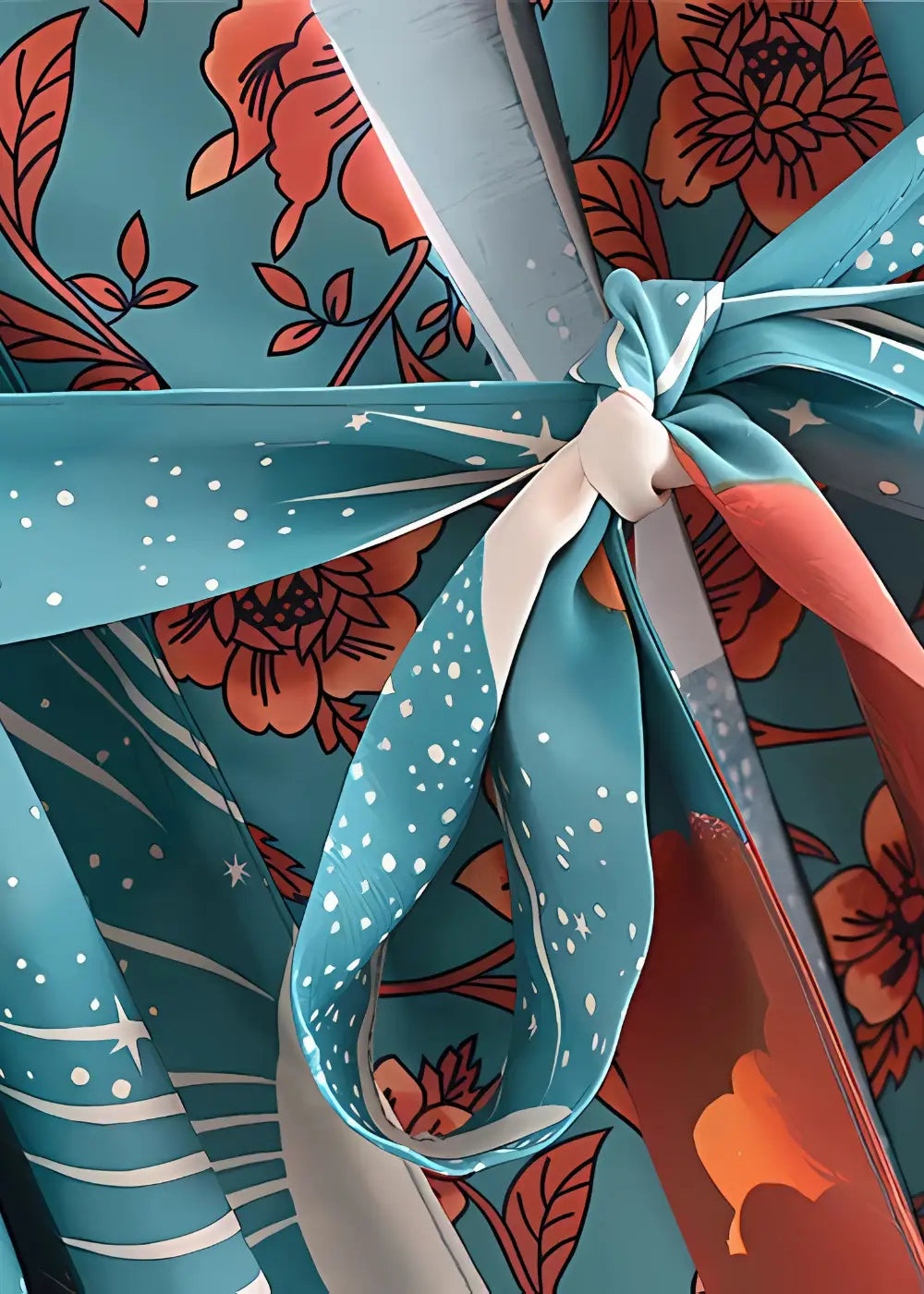 Robe Kimono Lune Céleste