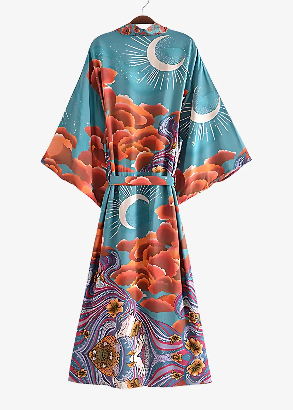 Robe Kimono Lune Céleste