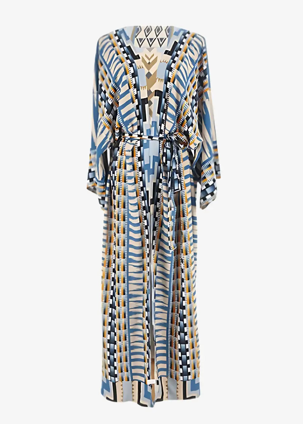 Robe Kimono Motif Géométrique