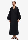 Robe Kimono Noir Femme