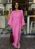 Robe Kimono Rose Femme