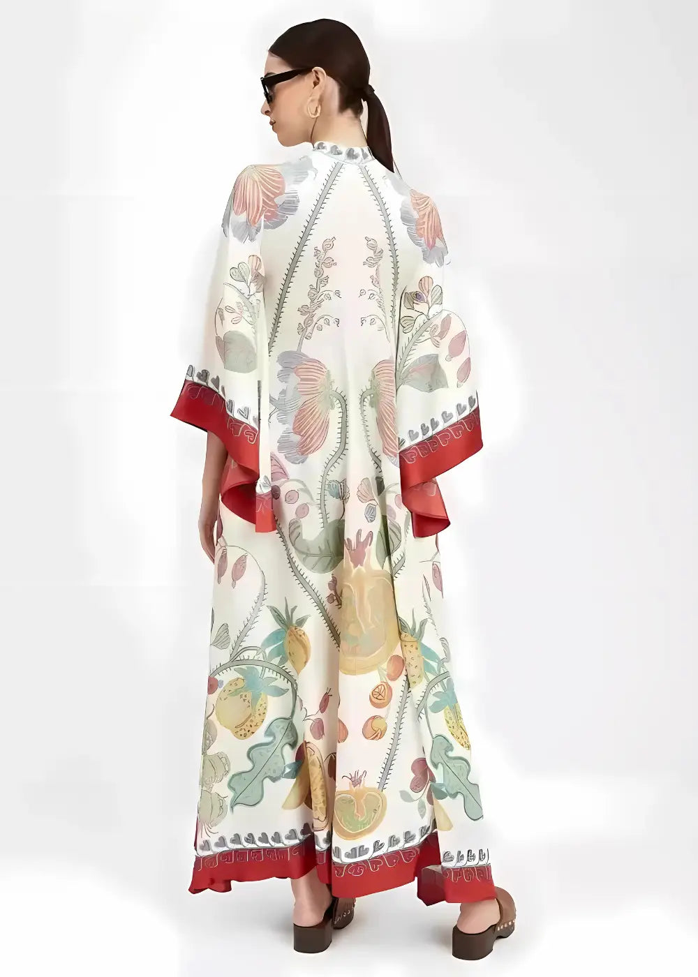 Robe Manche Kimono Femme