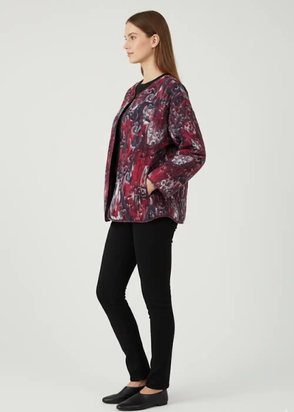 Veste Courte Kimono Femme