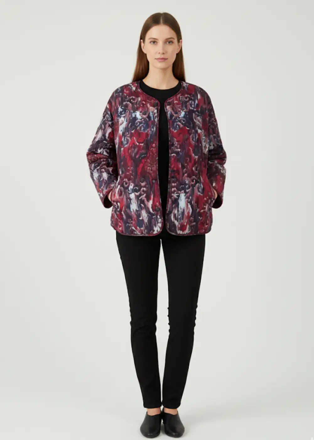 Veste Courte Kimono Femme