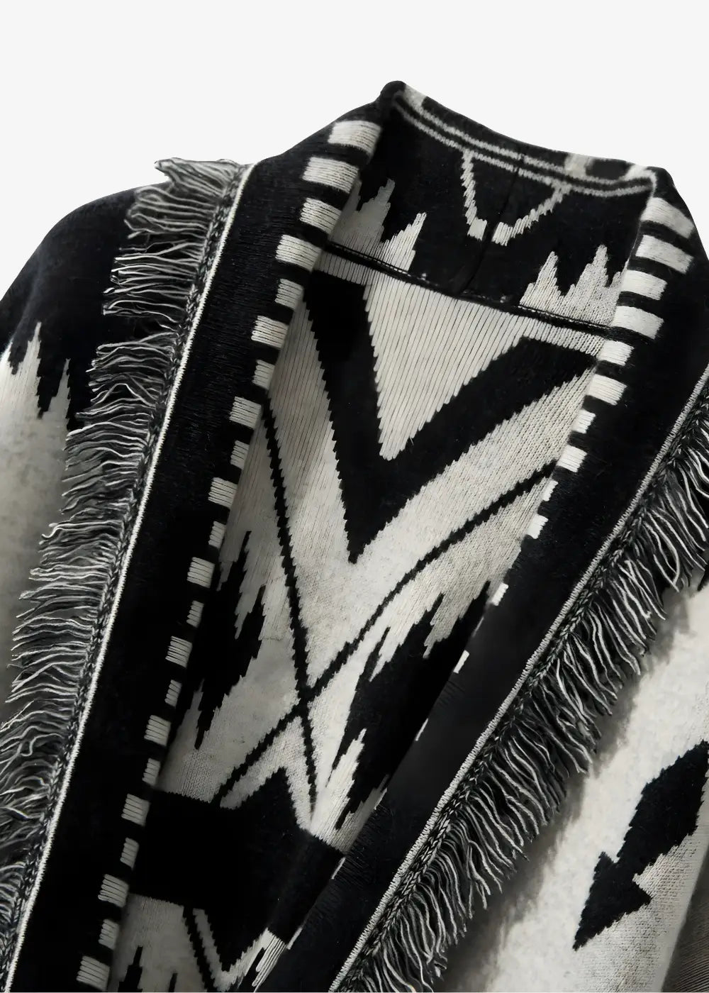 Veste Femme Style Kimono Aztèque