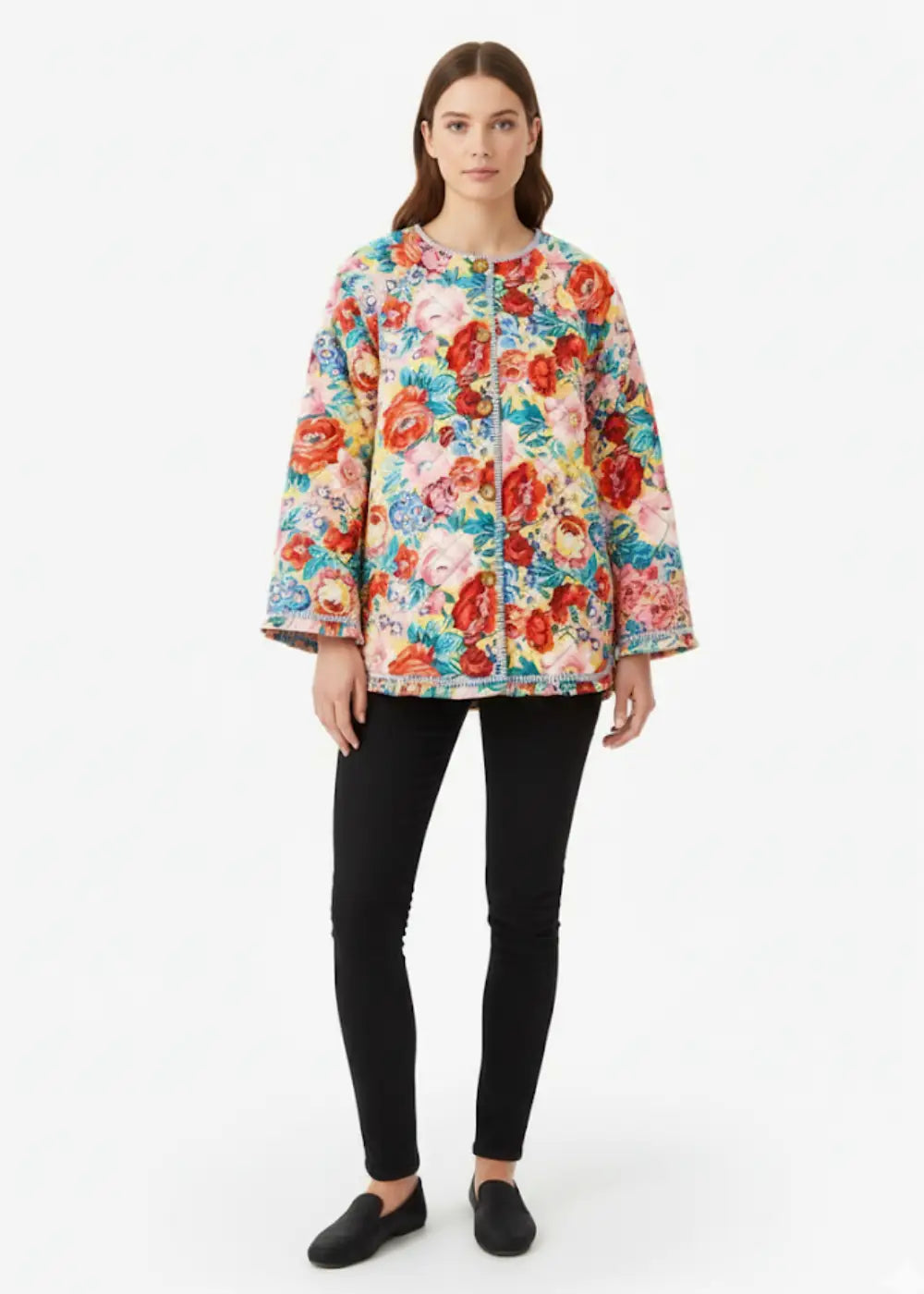 Veste Gilet Kimono Femme