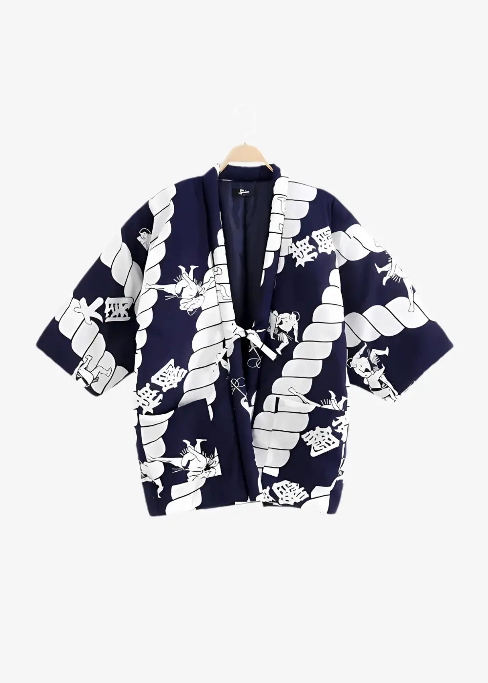 Veste Kimono Bleue
