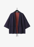 Veste Kimono Denim Homme Violet