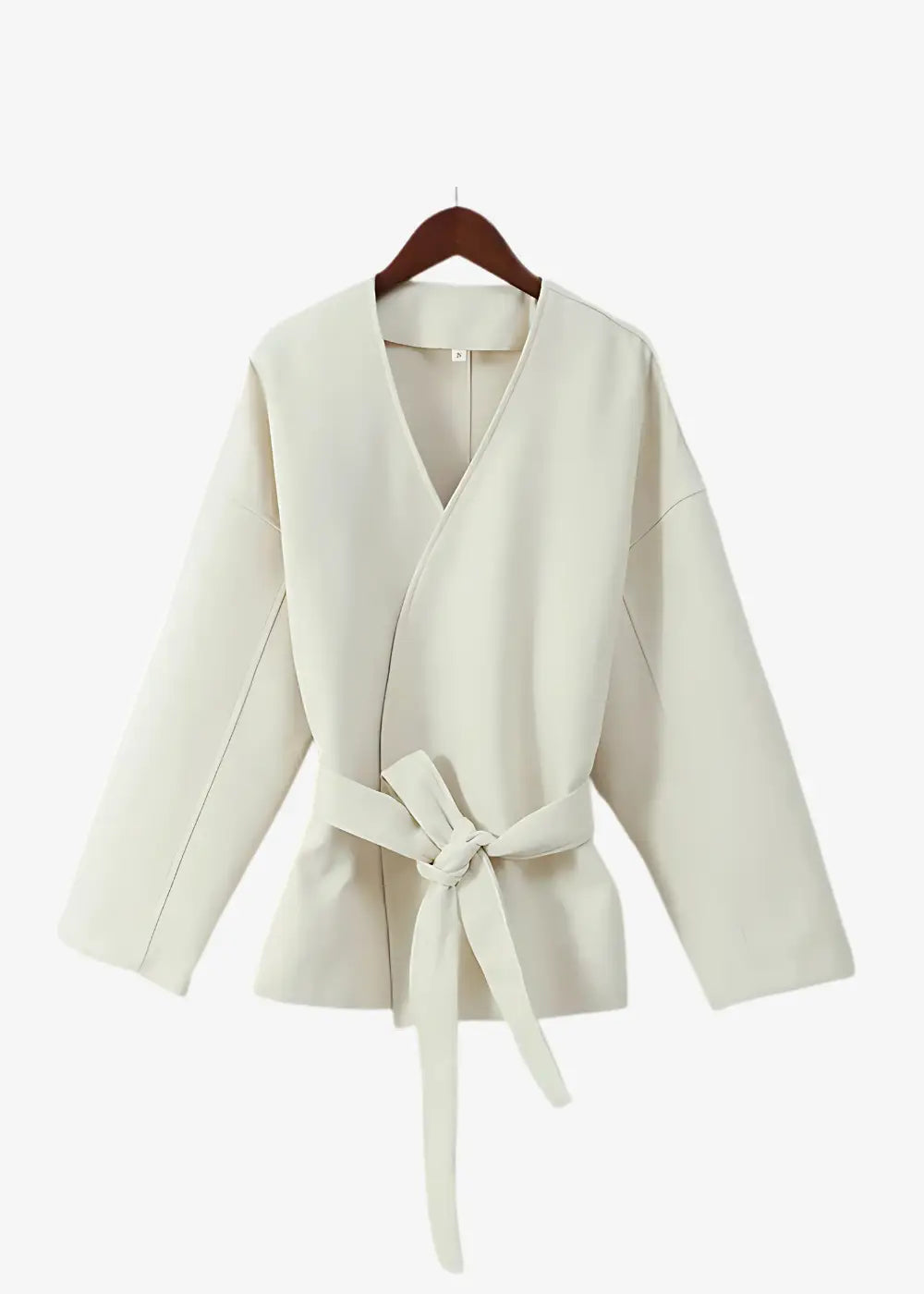 Veste Kimono Femme Beige