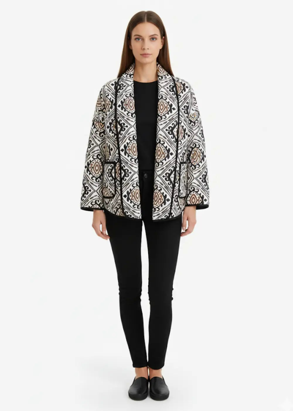 Veste Kimono Femme Hiver