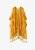 Veste Kimono Femme Jaune
