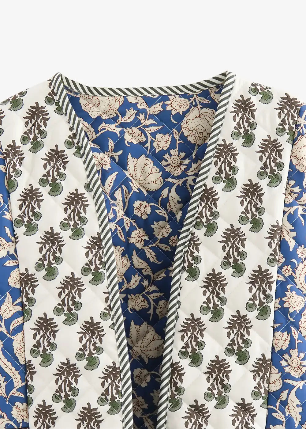 Veste Kimono Fleuri Femme