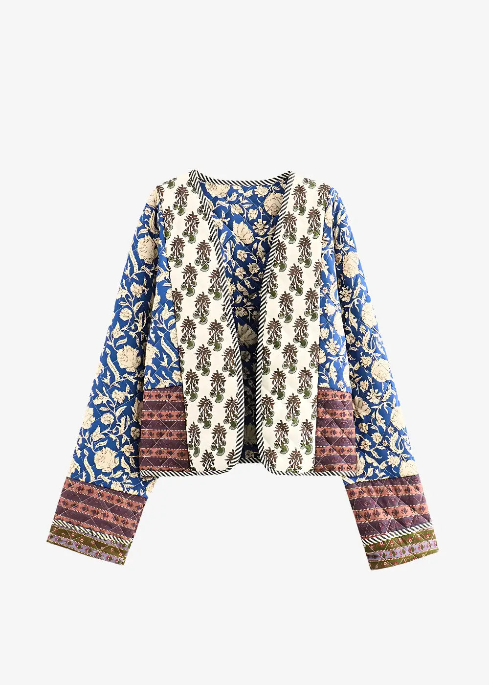 Veste Kimono Fleuri Femme