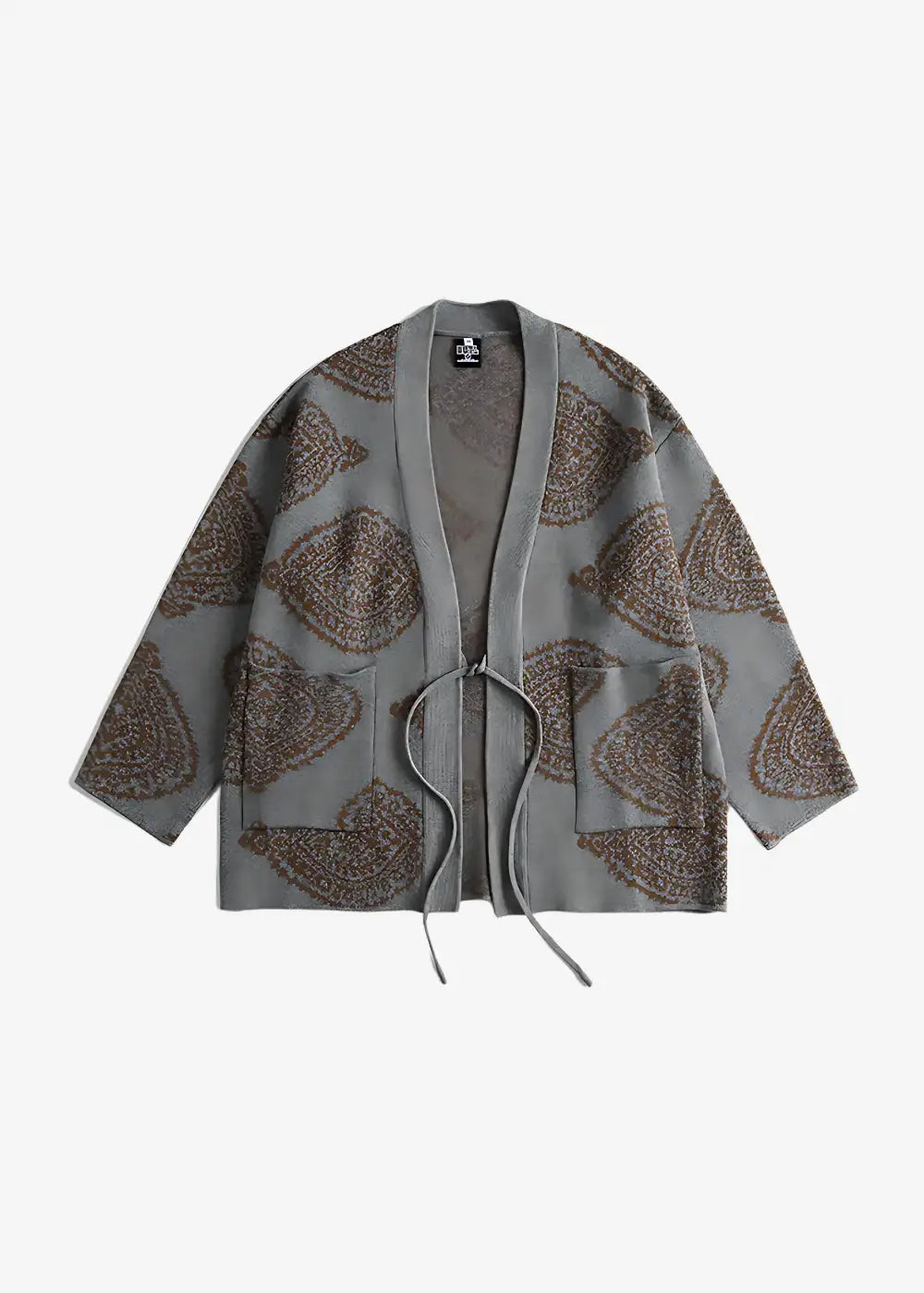Veste Kimono Grise