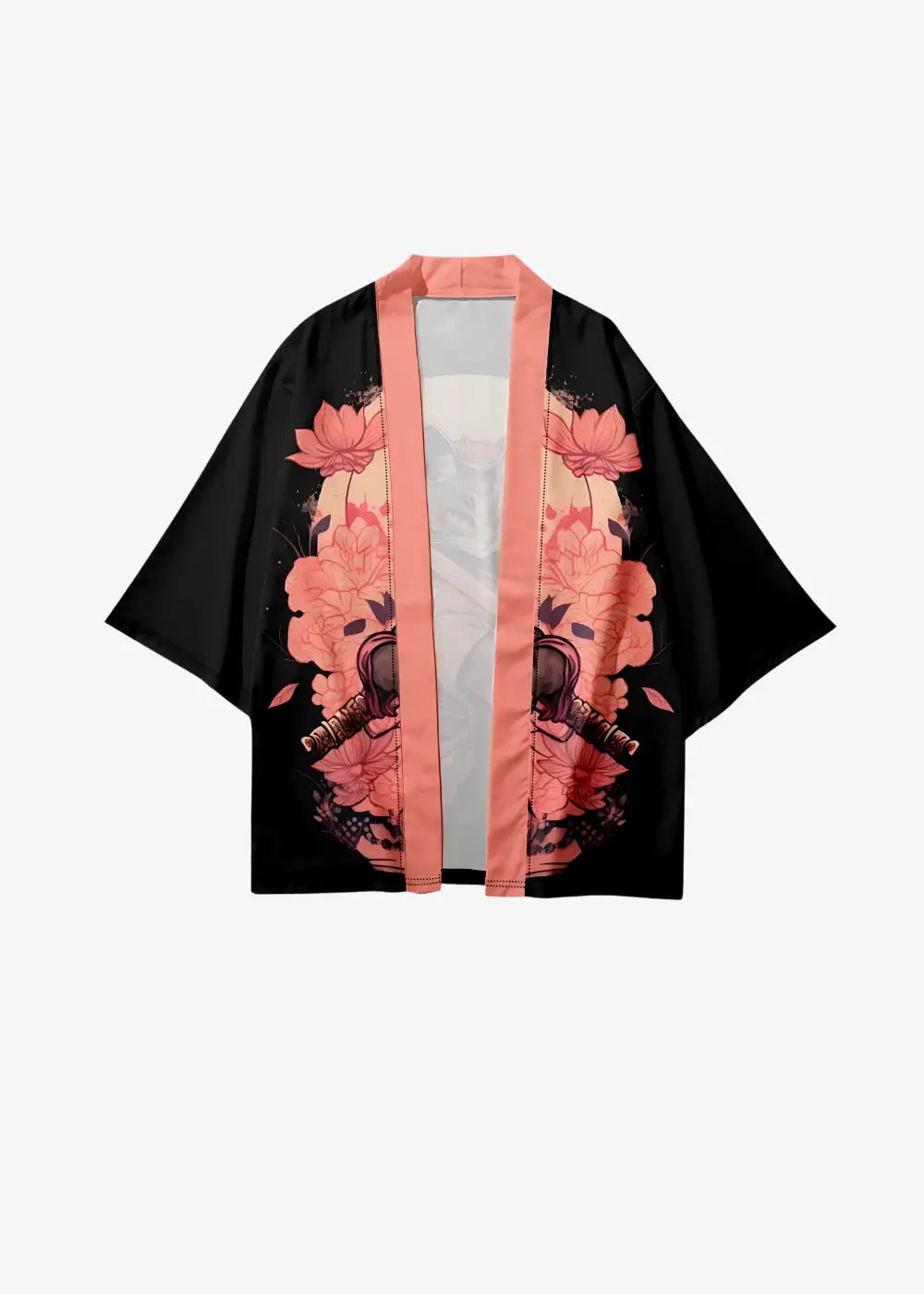 Veste Kimono Guerrier Chat