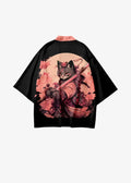 Veste Kimono Guerrier Chat