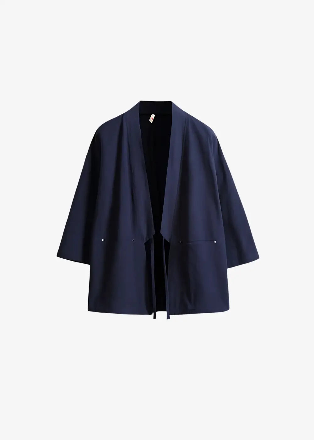 Veste Kimono Homme Bleu Marine