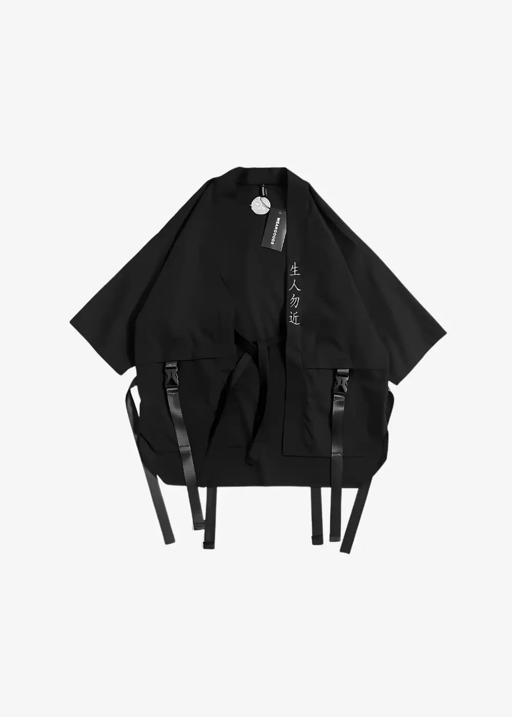 Veste Kimono Homme Ninja Noir