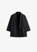Veste Kimono Homme Noire
