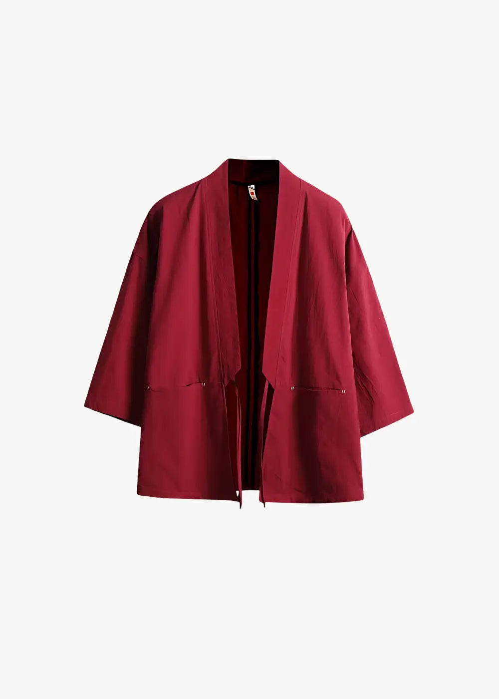 Veste Kimono Homme Rouge