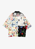 Veste Kimono Imprimée Fleurie