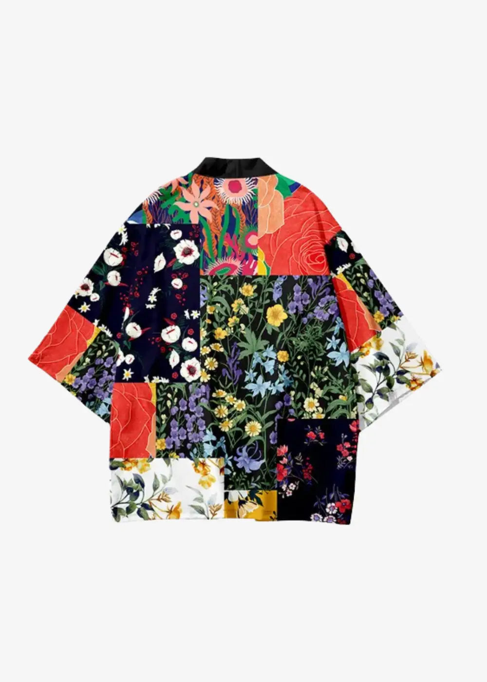 Veste Kimono Imprimée Fleurie