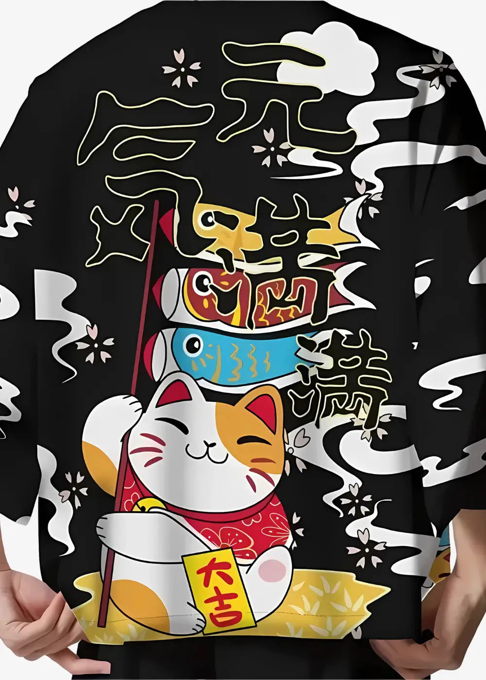 Veste Kimono Maneki Neko