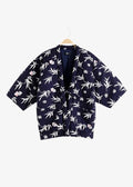 Veste Kimono Matelassée Bleue