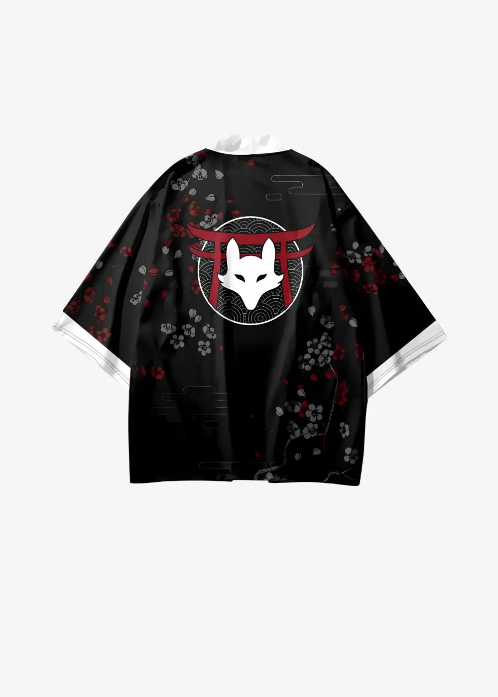 Veste Kimono Motif Renard