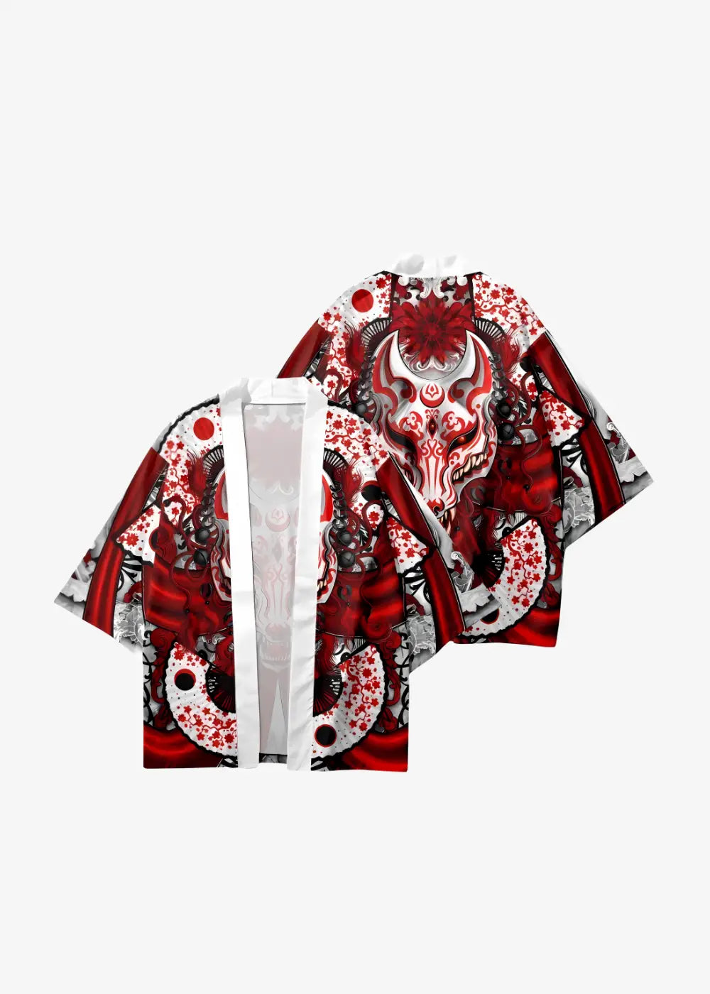 Veste Kimono Motif Renard