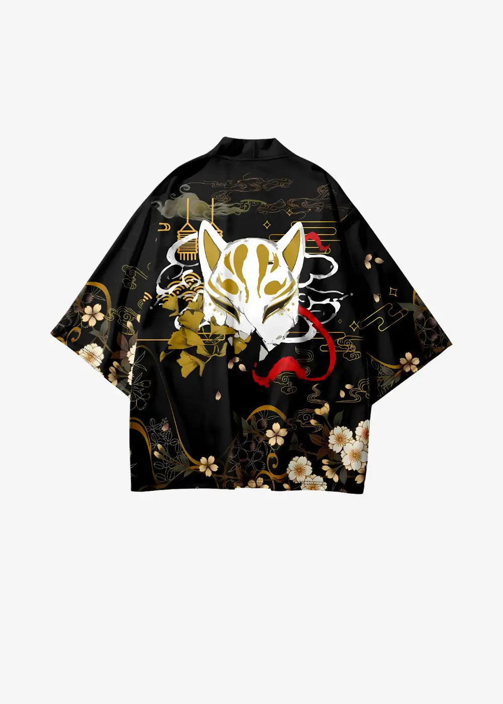 Veste Kimono Motif Renard