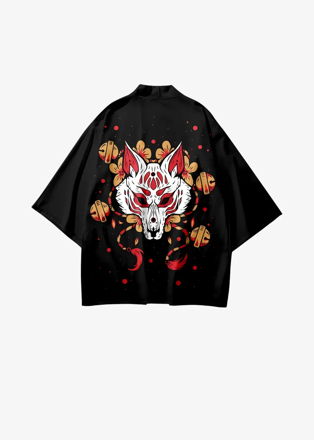 Veste Kimono Motif Renard