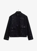 Veste Kimono Noire Femme