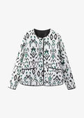 Veste Matelassée Kimono Femme Motif Tribal