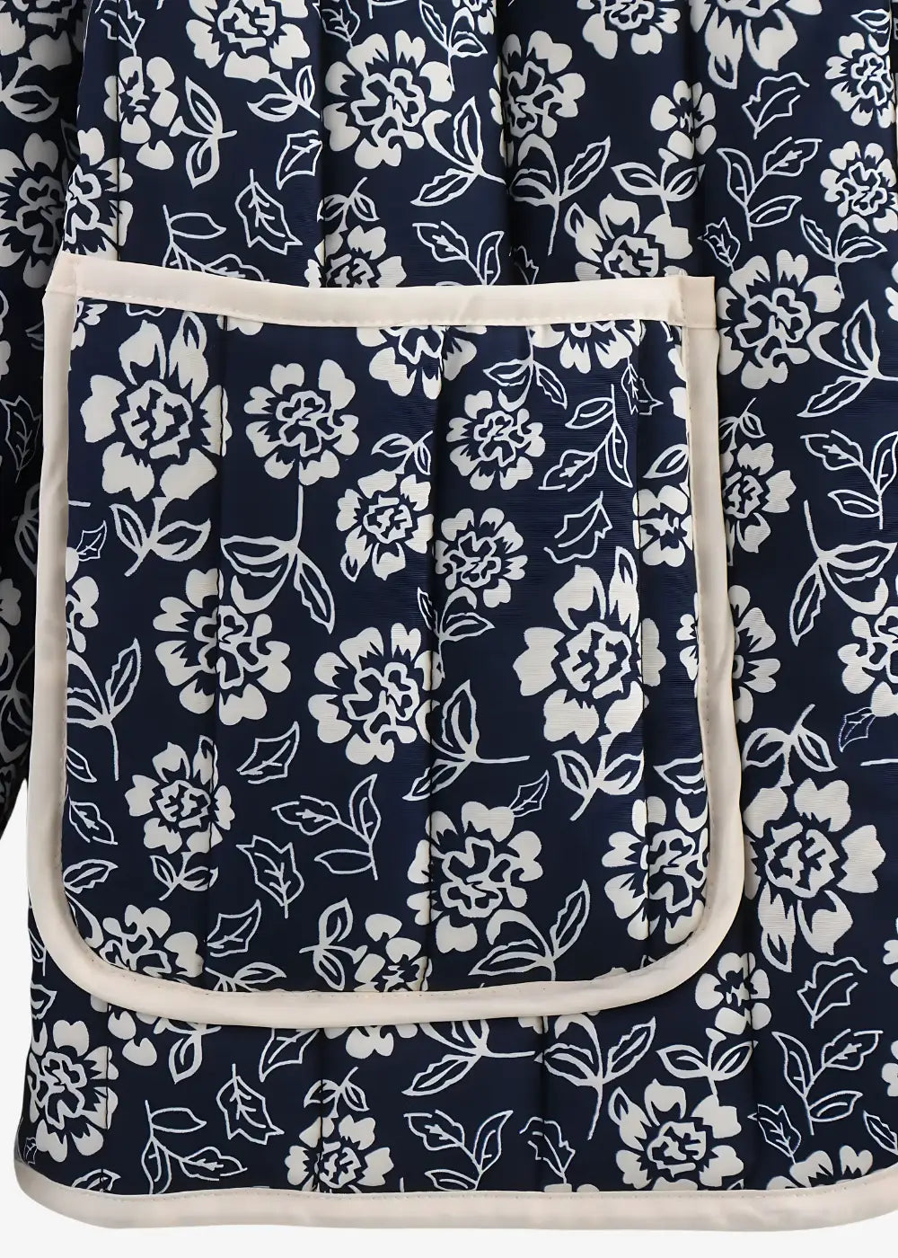 Veste Matelassée Kimono Fleuri